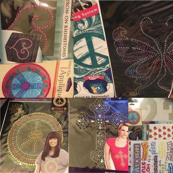 10 DIY Decals Iron On Transfers Patches Fun Crafts - Picture 6 of 8